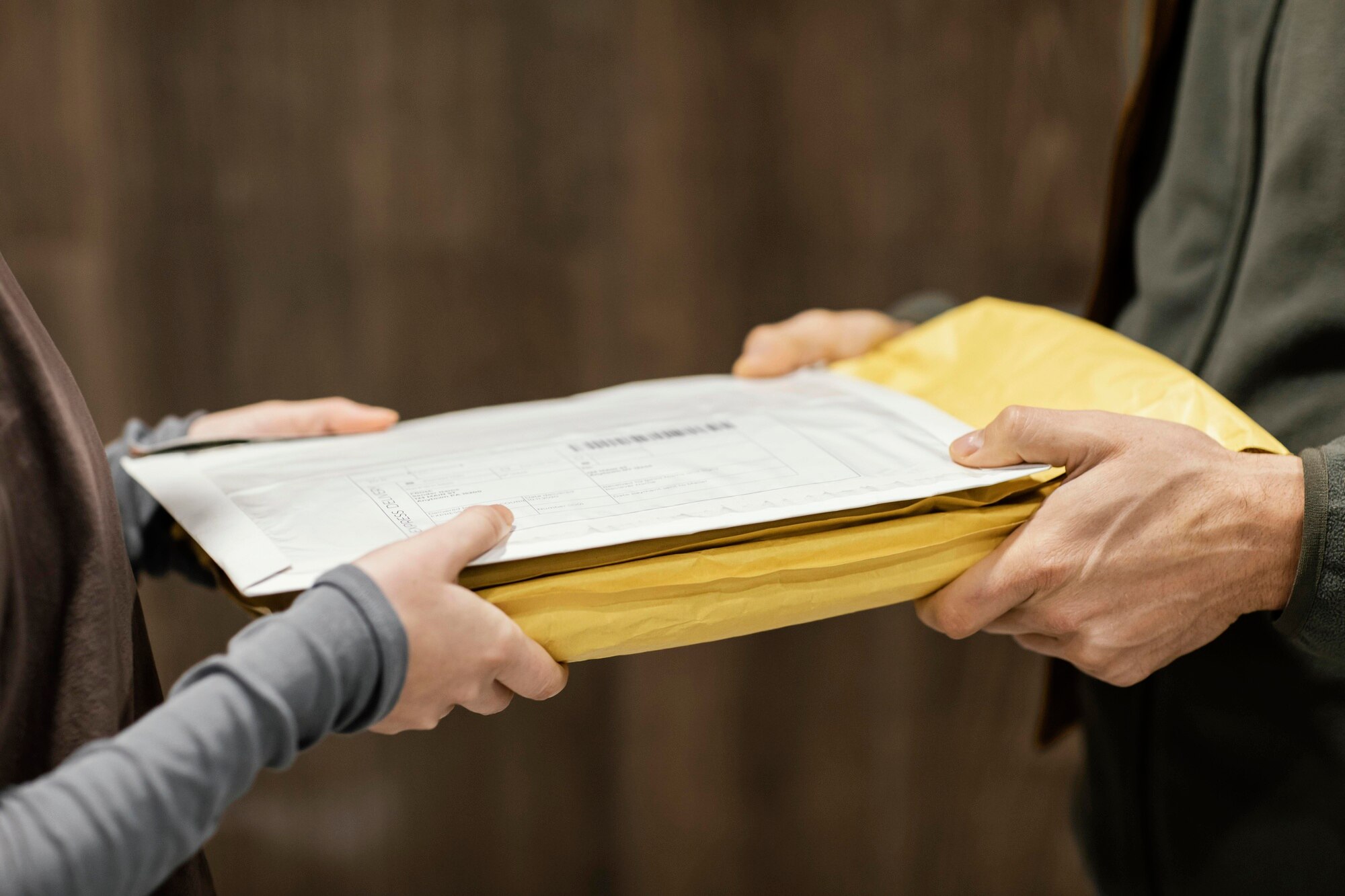 Transporte de documentos